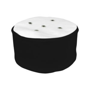 Peci Maiyah Hitam Atas Putih