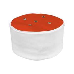 Peci Maiyah Putih Atas Merah