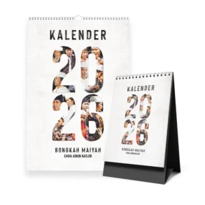 KALENDER 2026 Tersedia Kalender Dinding & Meja